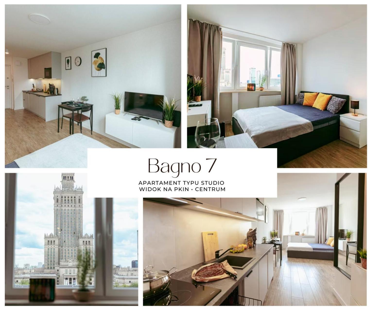 Bagno 7 - Piekny Widok Na Palac Kultury - Wifi - Smarttv 45Cali - Better Rental Варшава Екстериор снимка